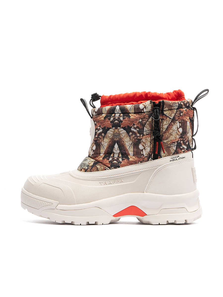 Сапоги мужские /QUORSH, Mens midcut boots, хаки-белый