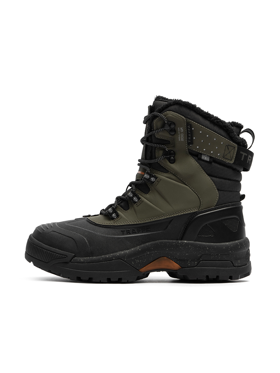 Ботинки мужские высокие /WIZE1828, Mens midcut boots, хаки