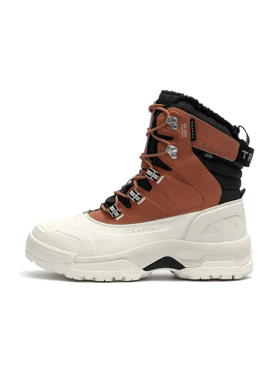 Ботинки мужские высокие /WIZE1828, Mens midcut boots, красный